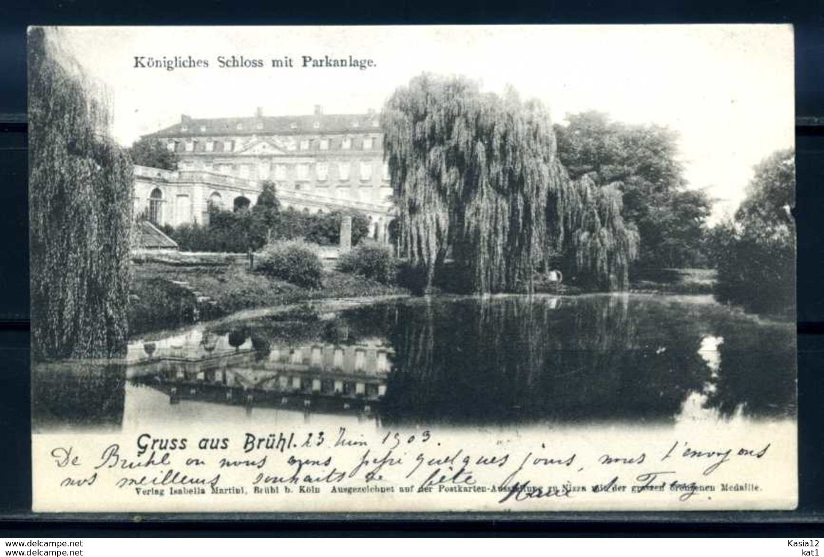 K07286)Ansichtskarte: Brühl, Schloss - Bruehl