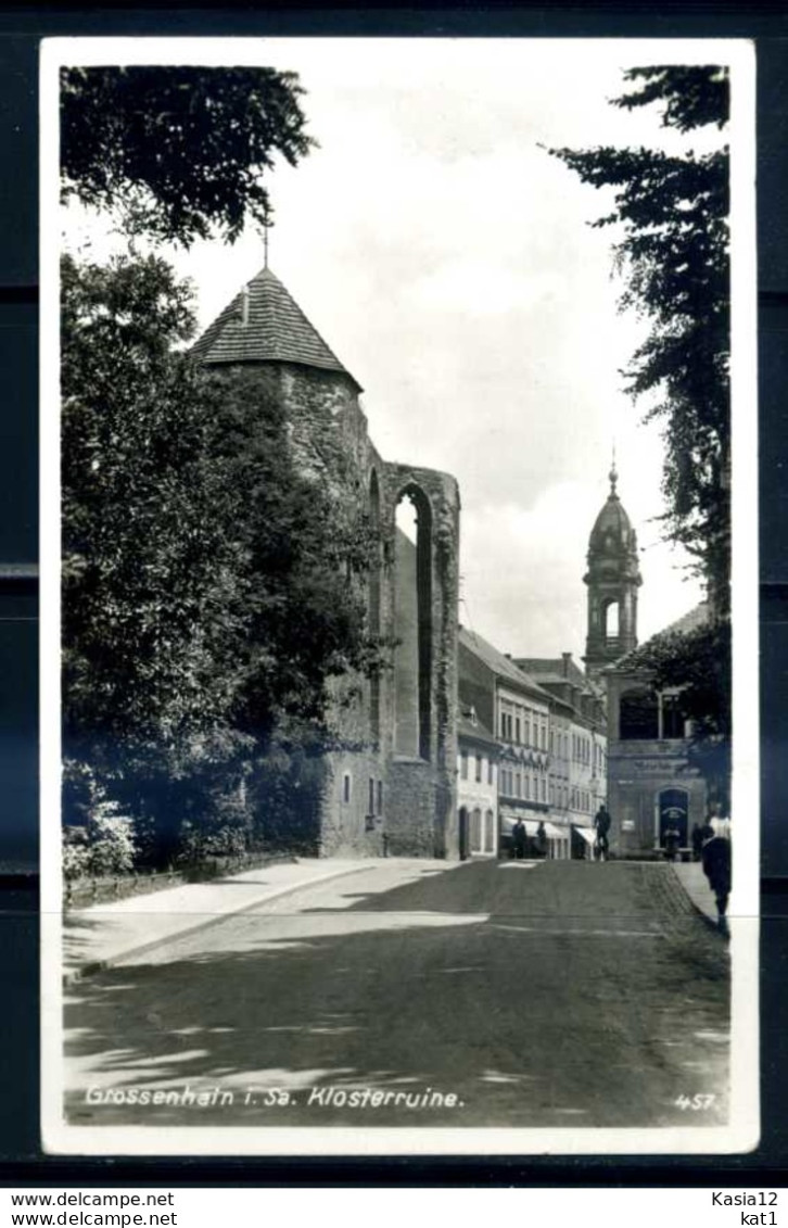 K07435)Ansichtskarte: Grossenhain, Klosterruine - Grossenhain