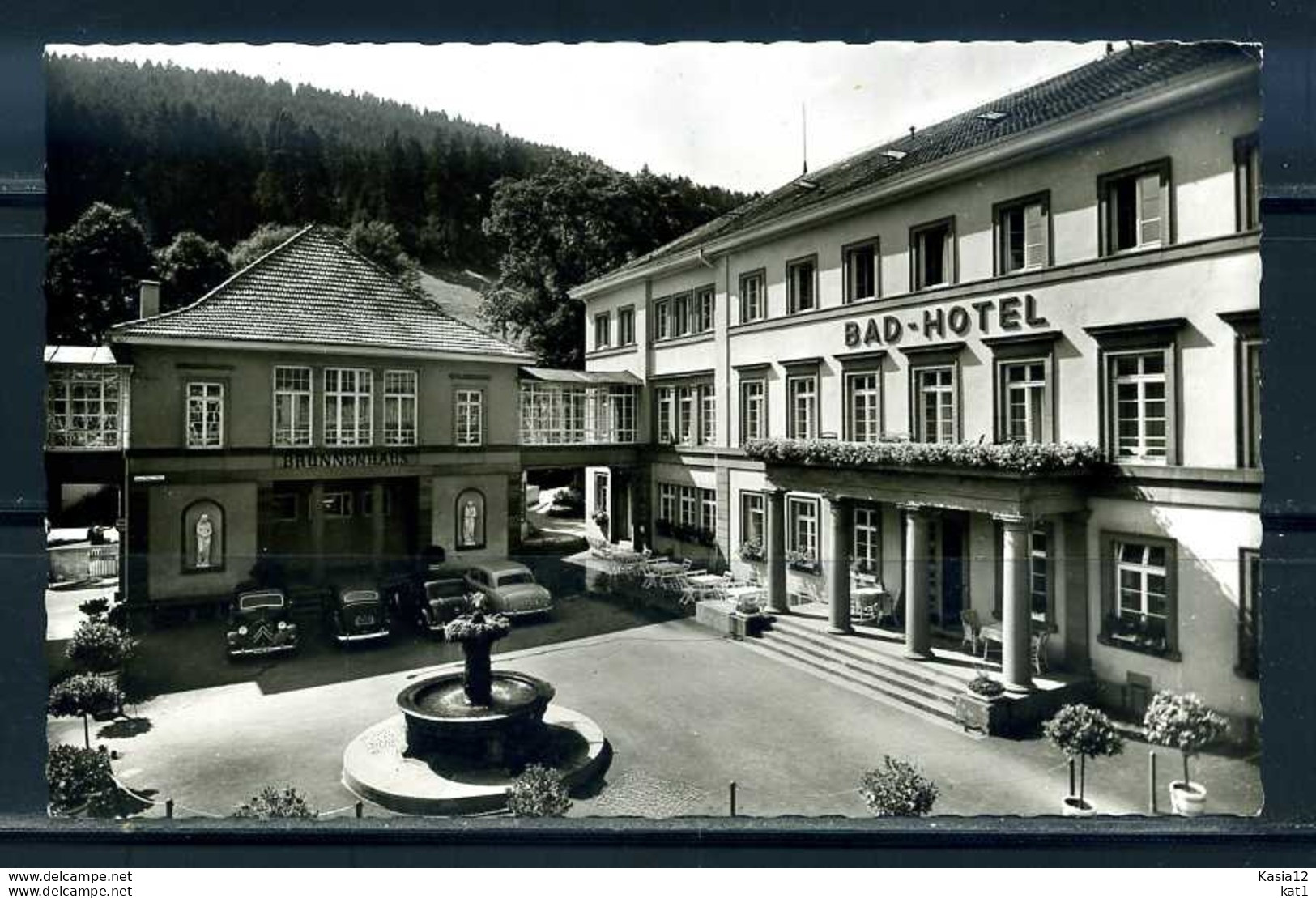 K07746)Ansichtskarte: Bad Teinach, Bad-Hotel - Bad Teinach