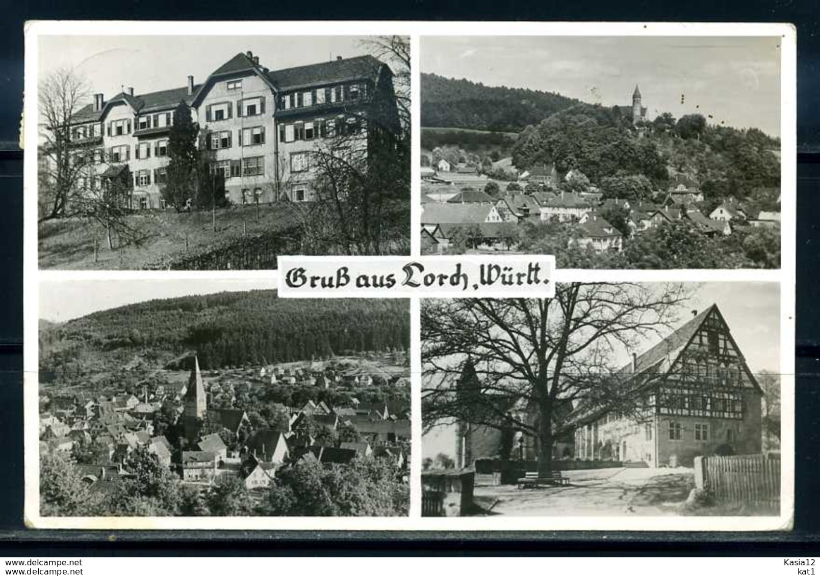 K07948)Ansichtskarte: Gruss Aus Lorch - Lorch