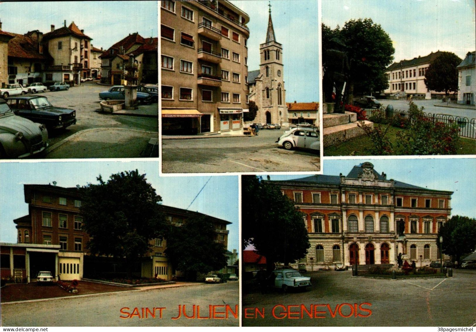 J0612 - SAINT JULIEN En GENEVOIS - D74 - Carte Semi Moderne - Saint-Julien-en-Genevois