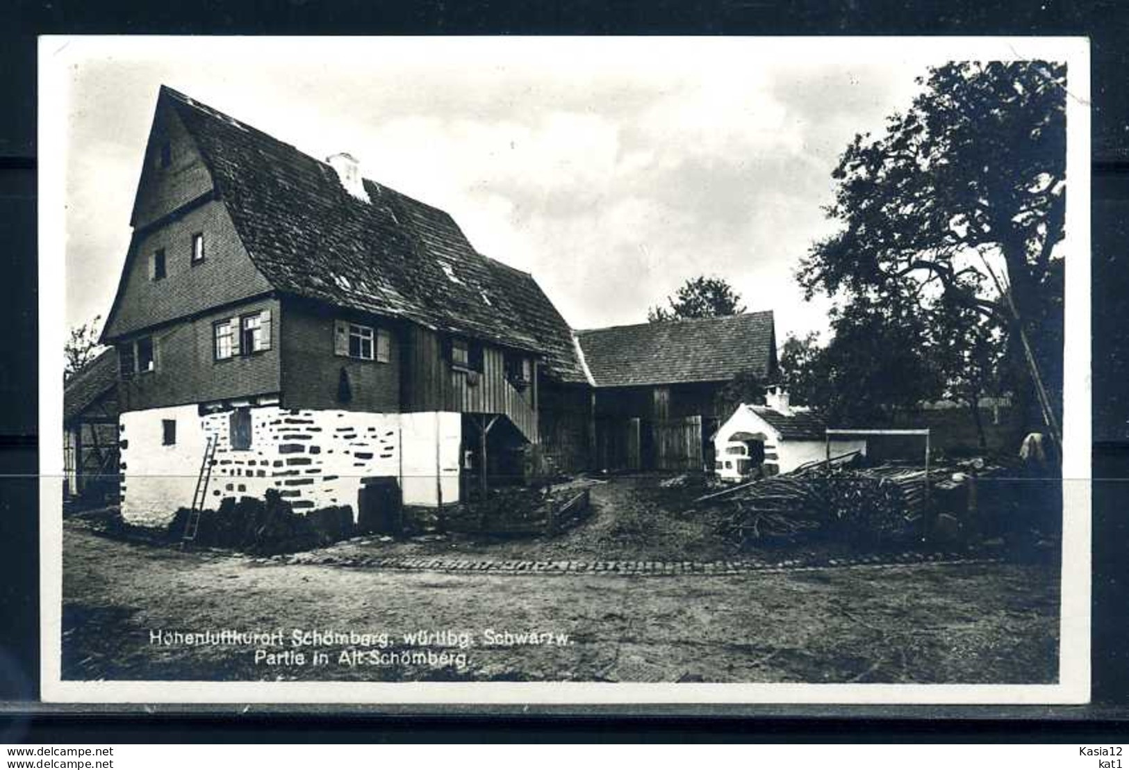 K08305)Ansichtskarte: Schömberg, Alt-Schömberg - Schömberg