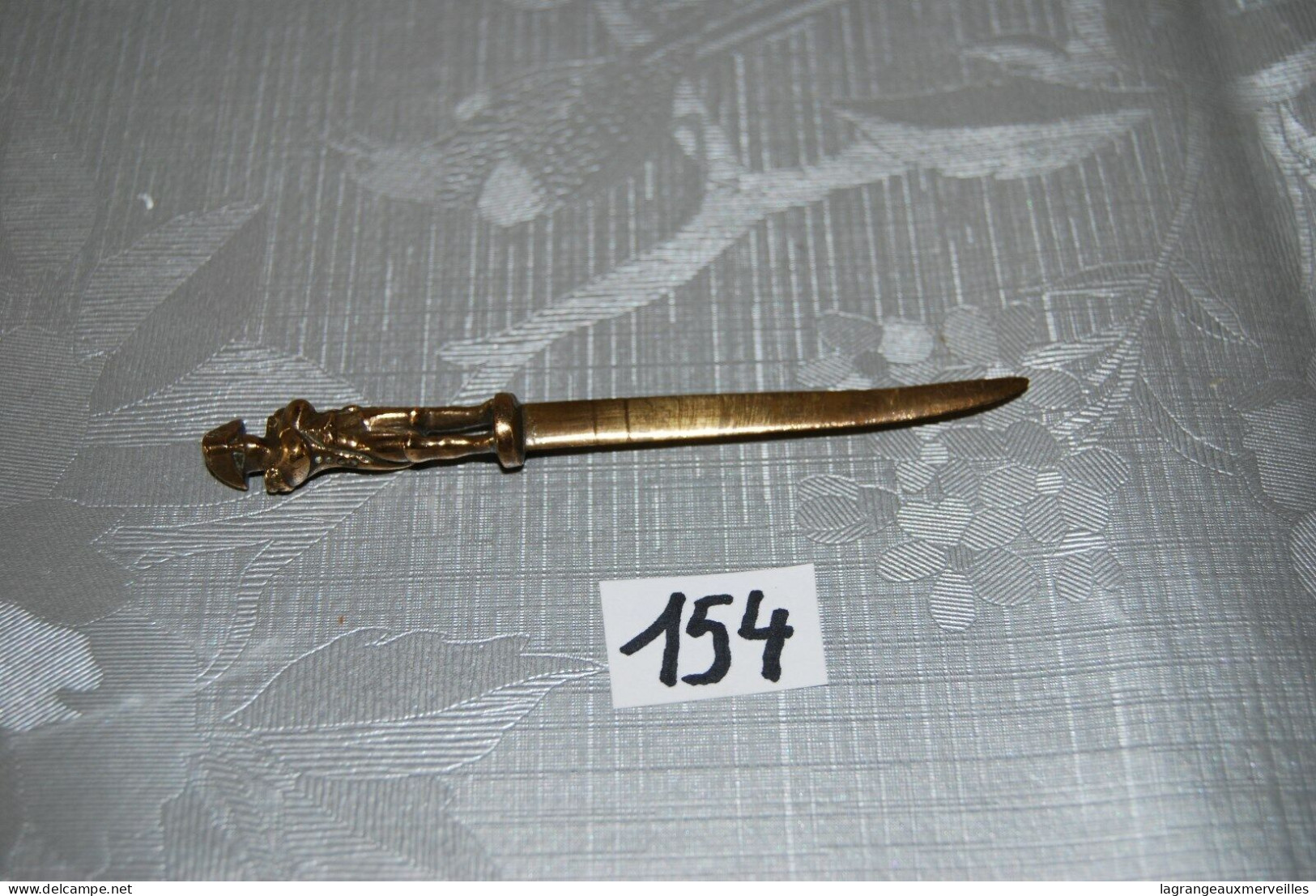 C154 Ancien Ouvre Lettre - Napoléon - Bronze - Letter-opener