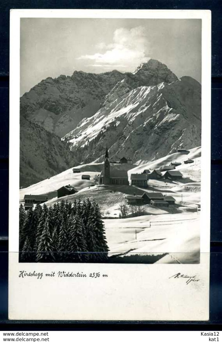 K08989)Ansichtskarte: Kleinwalsertal, Hirschegg - Kleinwalsertal