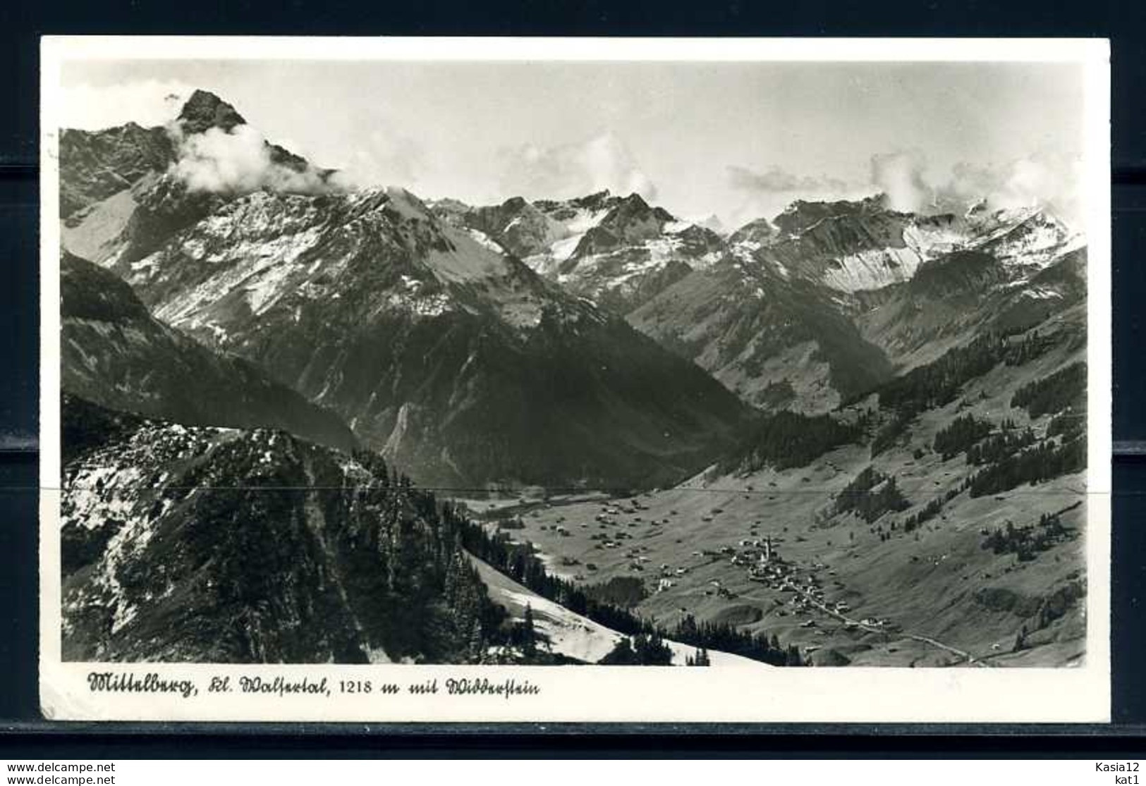 K08990)Ansichtskarte: Kleinwalsertal, Mittelberg - Kleinwalsertal