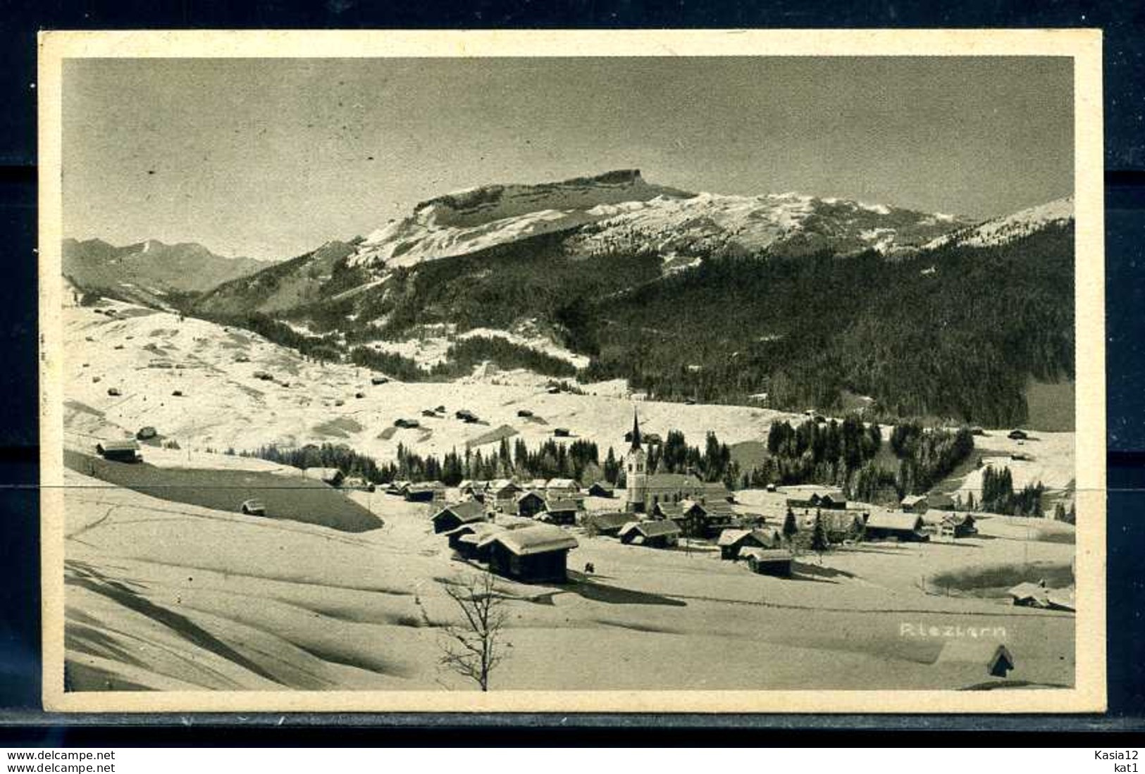 K08997)Ansichtskarte: Kleinwalsertal, Mittelberg - Kleinwalsertal