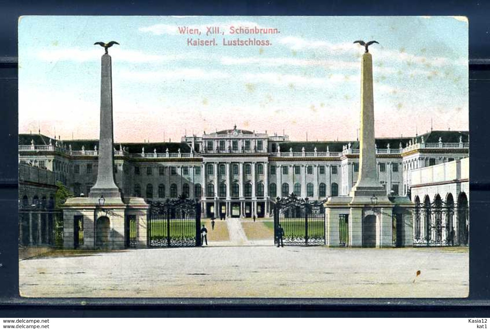 K09020)Ansichtskarte: Wien, Schloss Schönbrunn - Château De Schönbrunn