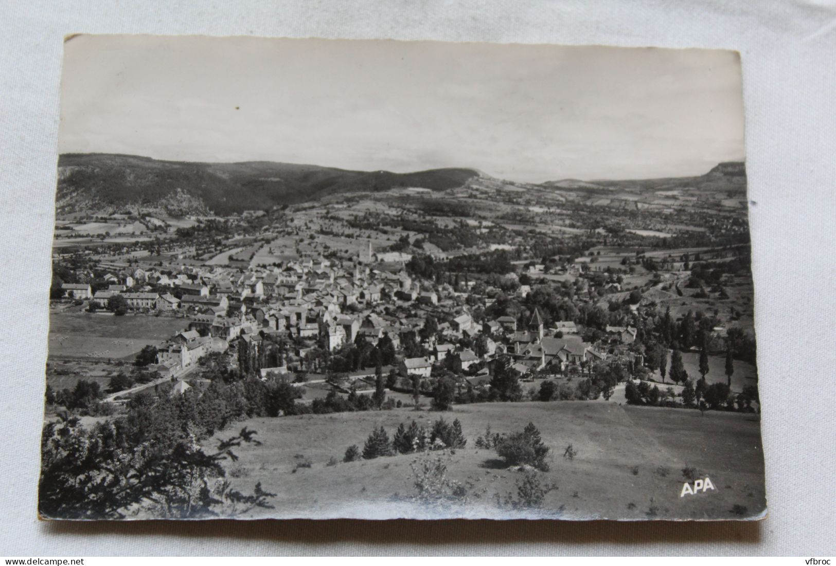 Cpm, Chanac, Vue Générale Et La Vallée Du Lot, Lozère 48 - Chanac