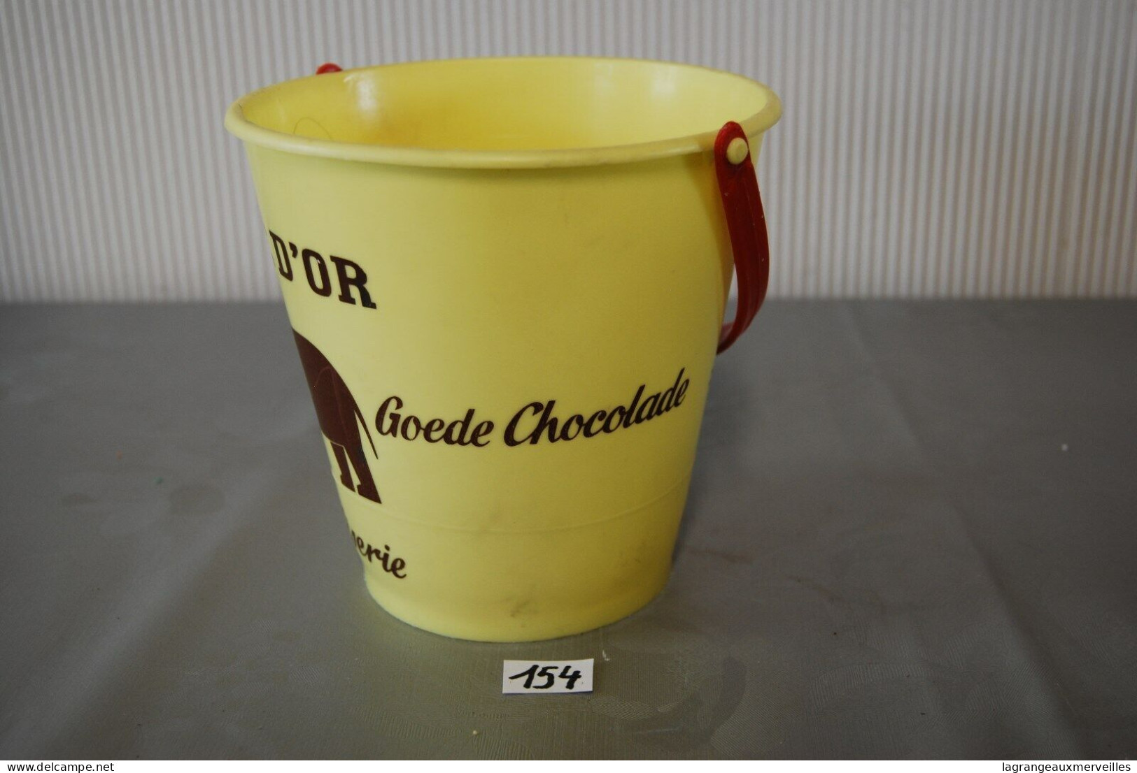 C154 Ancien Seau Publicitaire - Années 60 - Cote D'Or - Schokolade