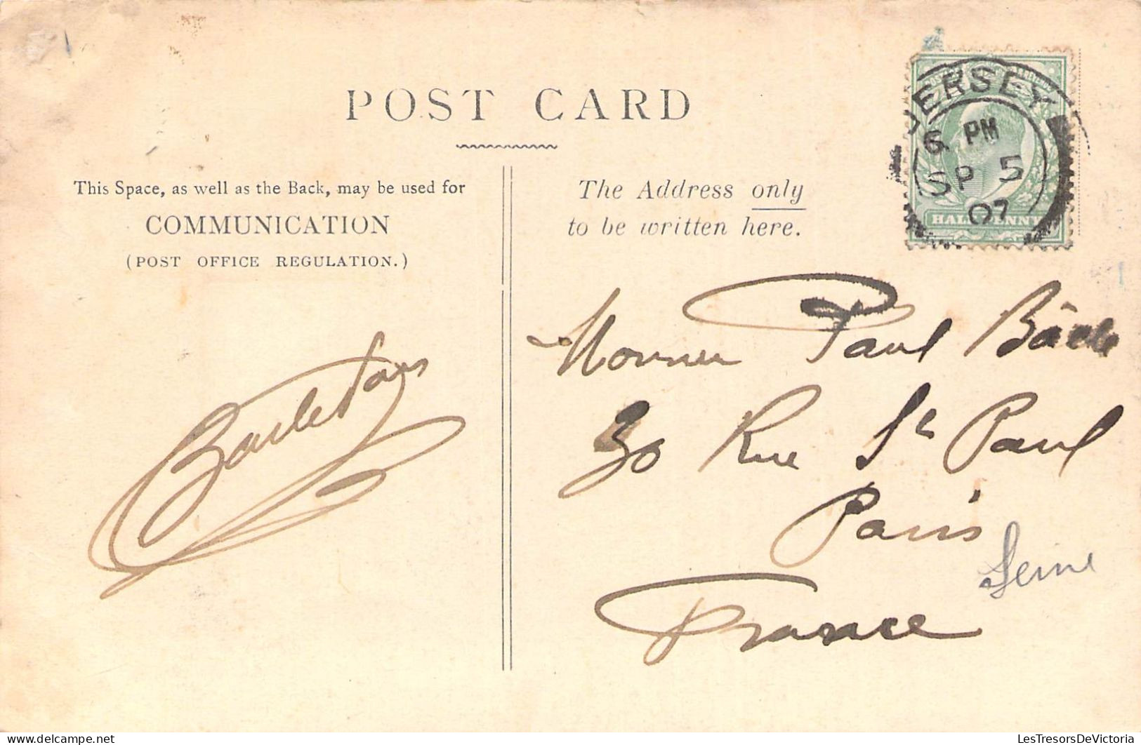 Royaume Uni - Jersey - Weighbridge And Potato Season - Bateau - Attelage - Oblitéré 1907 - Carte Postale Ancienne - Autres & Non Classés