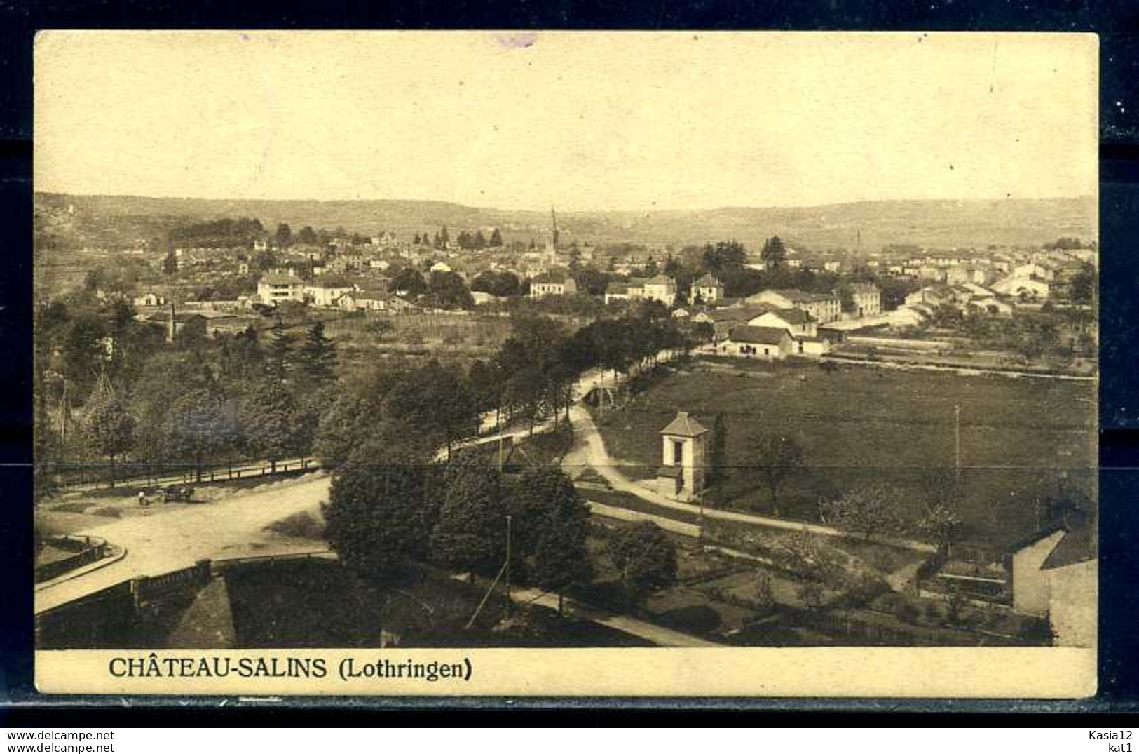 K09780)Ansichtskarte: Chateau-Salins - Lothringen