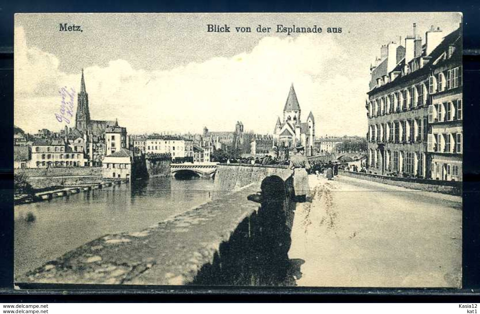 K09788)Ansichtskarte: Metz, Totale - Lothringen