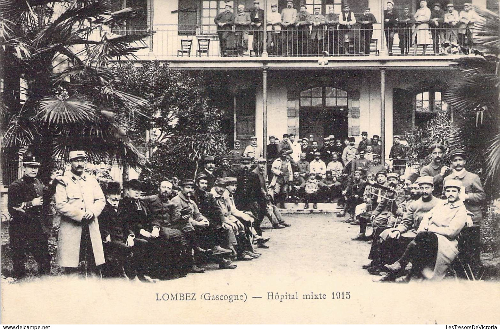 France - Lombez - Gascogne - Hôpital Mixte 1915 - Animé - Carte Postale Ancienne - Sonstige & Ohne Zuordnung