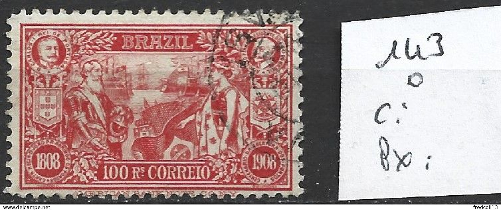BRESIL 143 Oblitéré Côte 1 € - Used Stamps