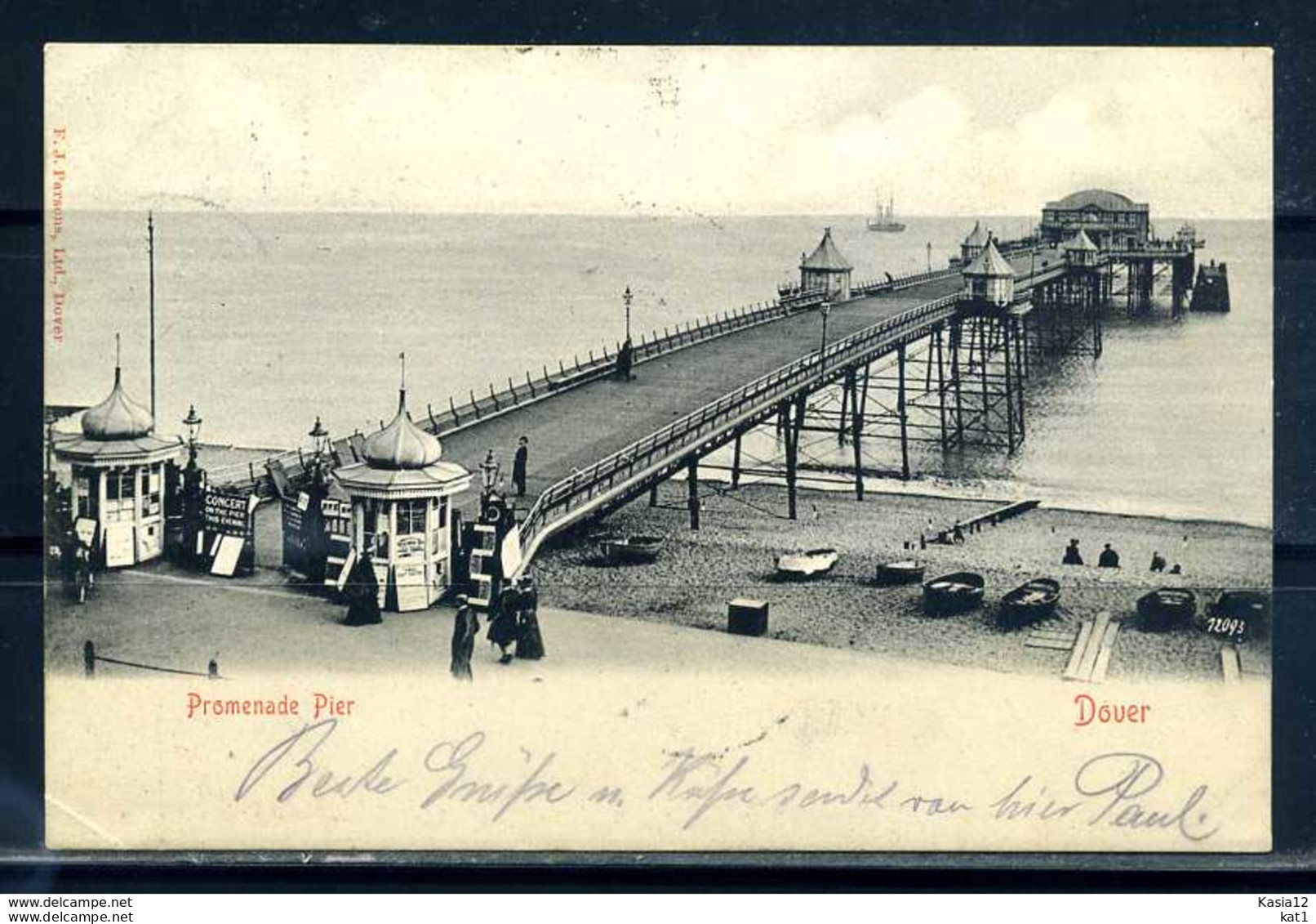 K10916)Ansichtskarte: Dover, Promenade Pier - Dover