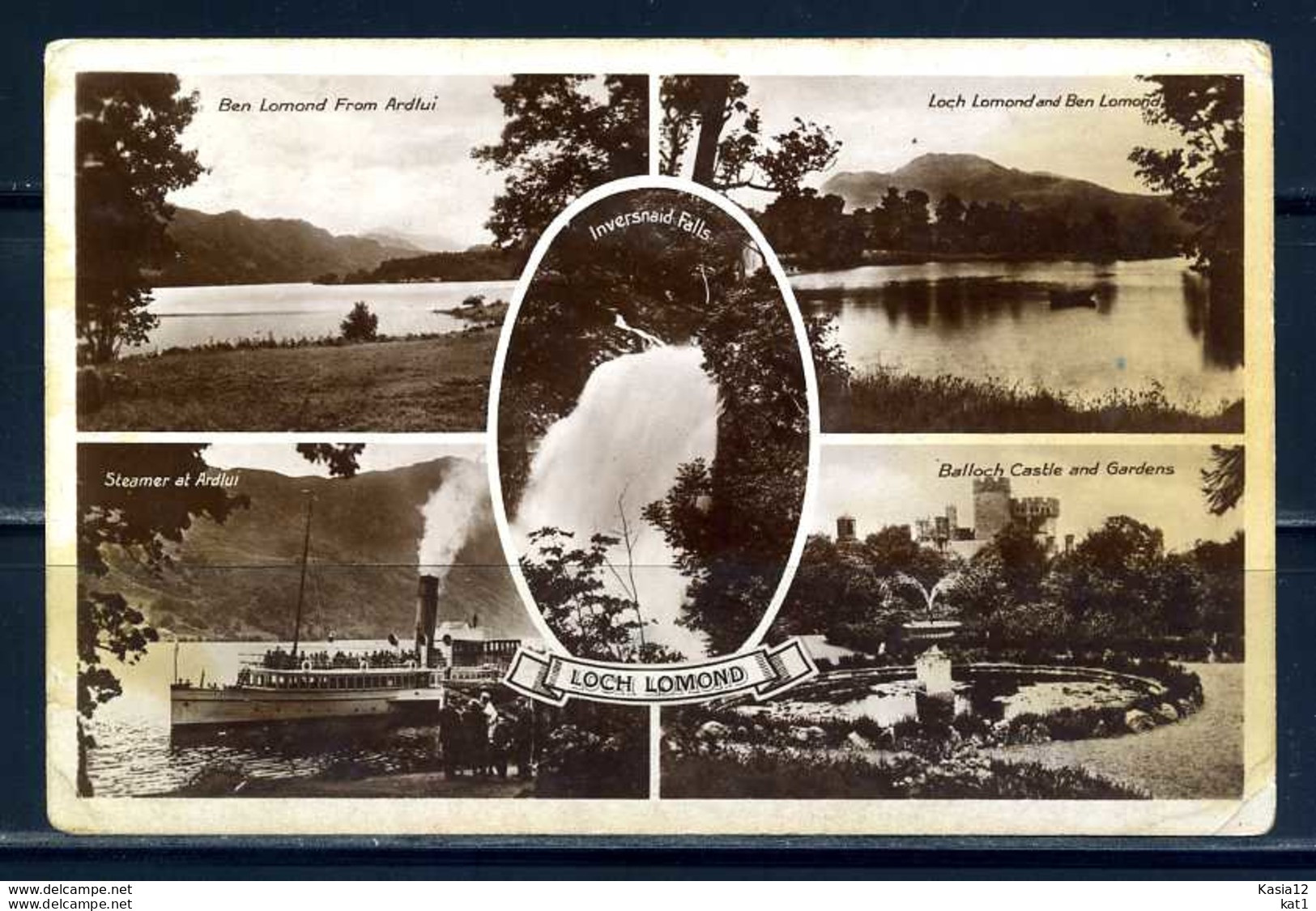 K10954)Ansichtskarte: Loch Lomond - Dunbartonshire