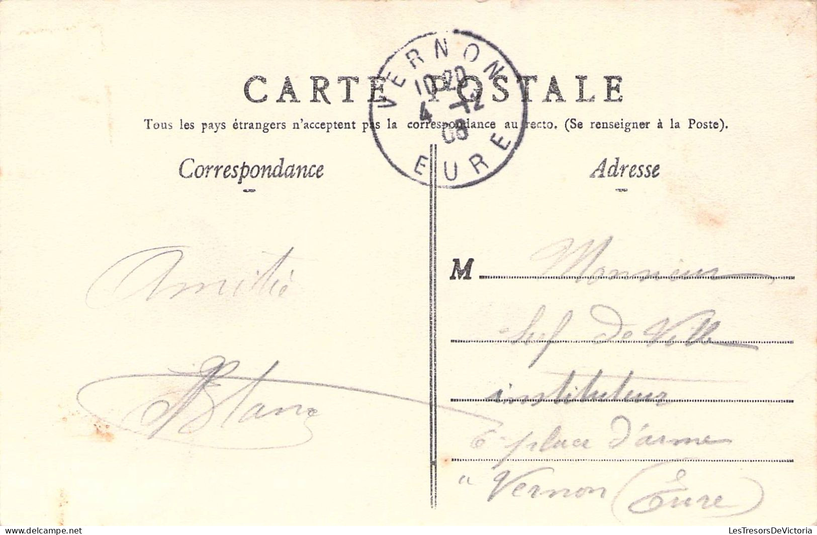 France - Nevers - Type Nevernais - Animé - Attelage Anes - Oblitéré 1908 - Carte Postale Ancienne - Nevers