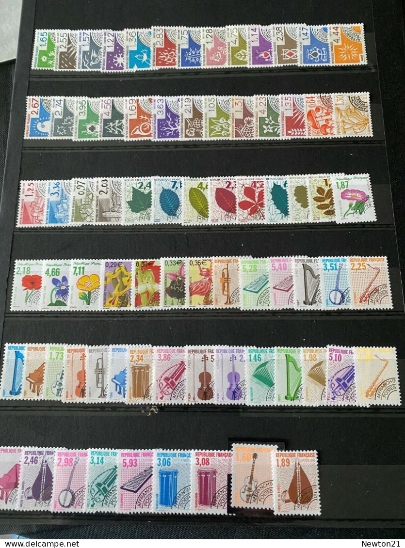 Timbres Préoblitérés Neufs ** Forte Cote Lot 607q - Autres & Non Classés