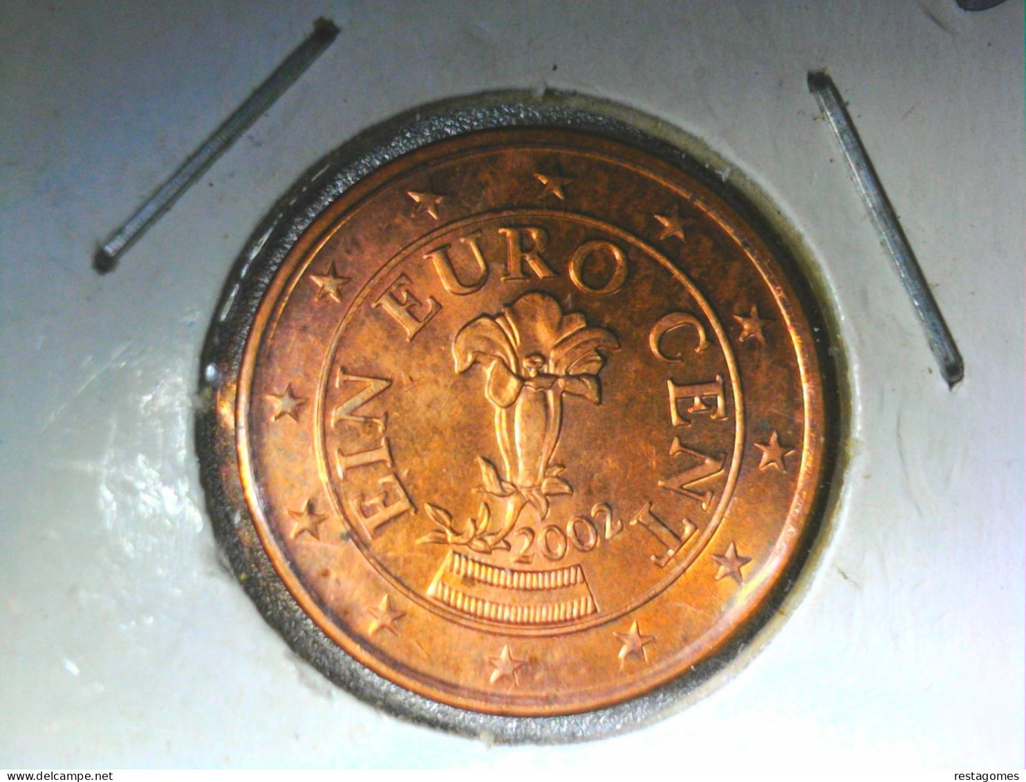 Austria, 1 Euro Cent, 2002 - Oostenrijk