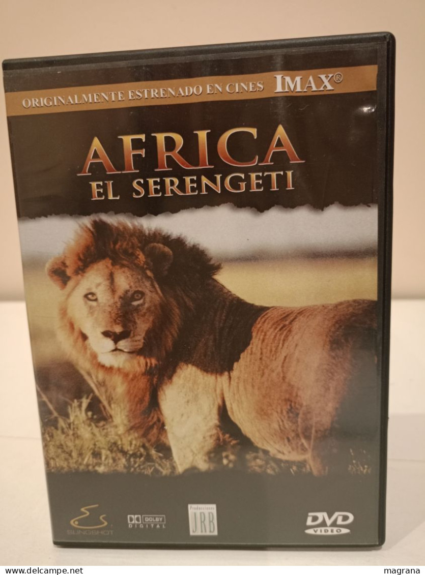 Película Dvd. Africa. El Serengeti. Originalmente Estrenado En Cines IMAX. 1999. - Documentary