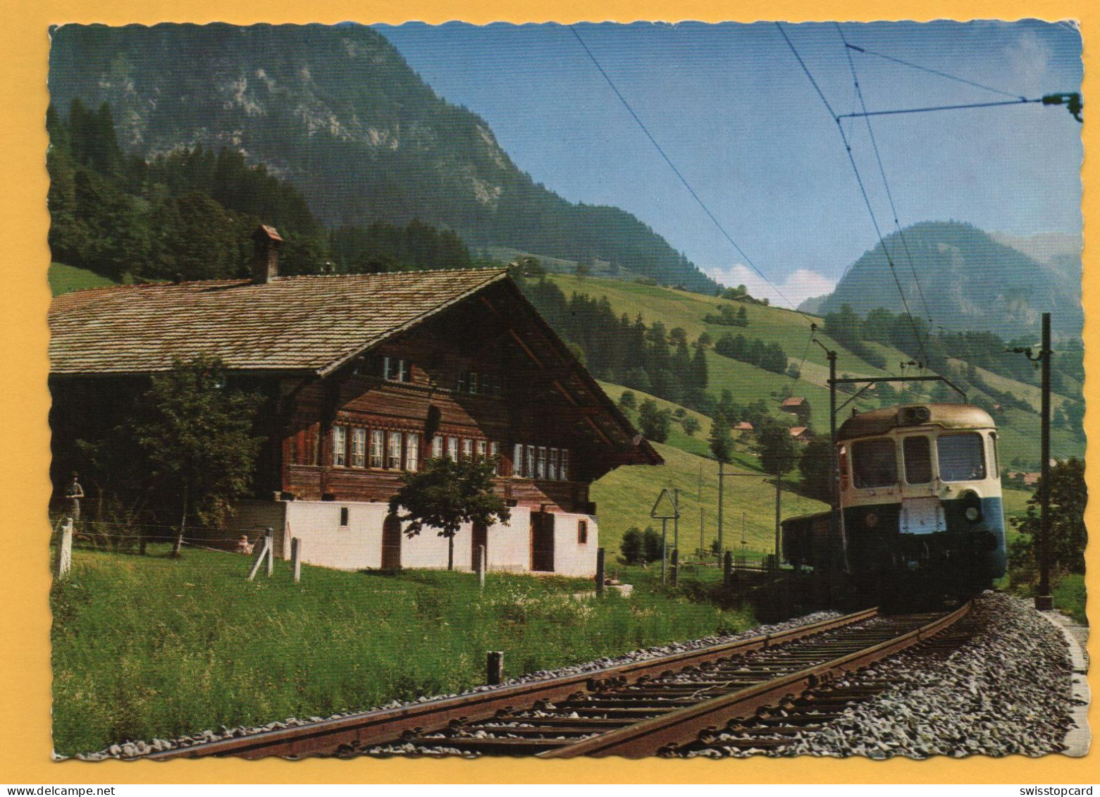 OBERWIL Golden Pass Bern-Lötschberg-Simplon-Bahn - Oberwil Im Simmental 
