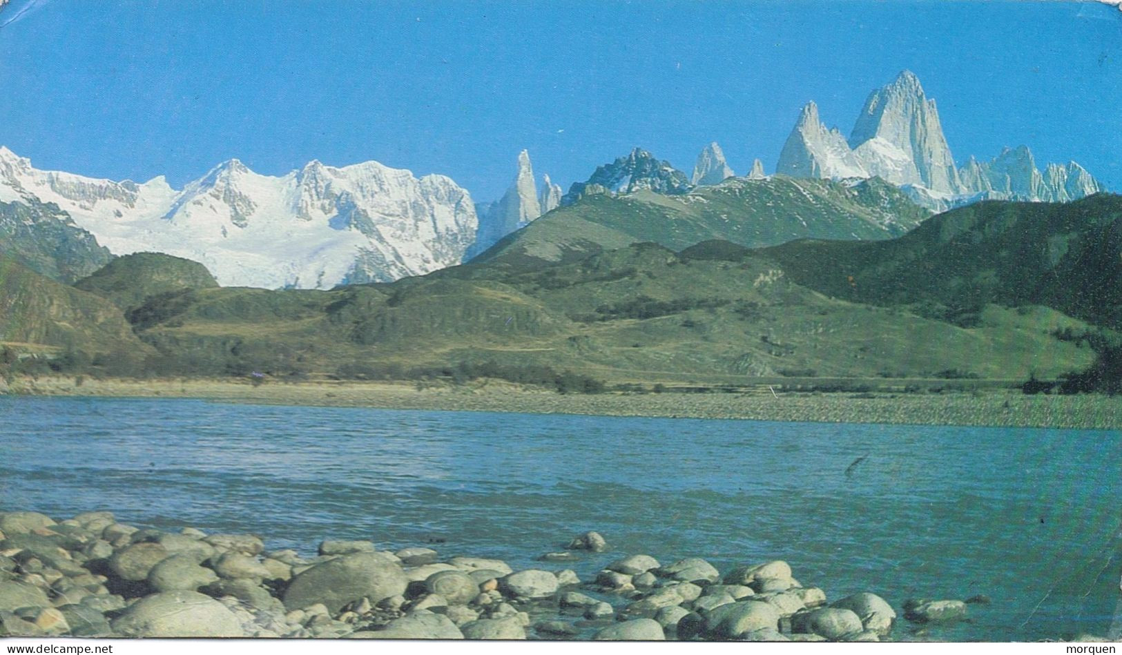 52957. Postal Panoramica Aerea CALAFATE (argentina) Patagonia 1994. Vistas Lago VIEDMA - Briefe U. Dokumente
