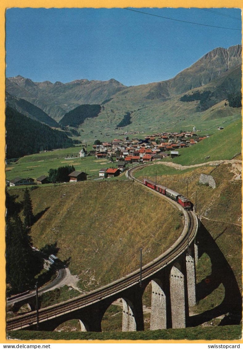 SEDRUN Viadukt Furka-Oberalp-Bahn - Tujetsch