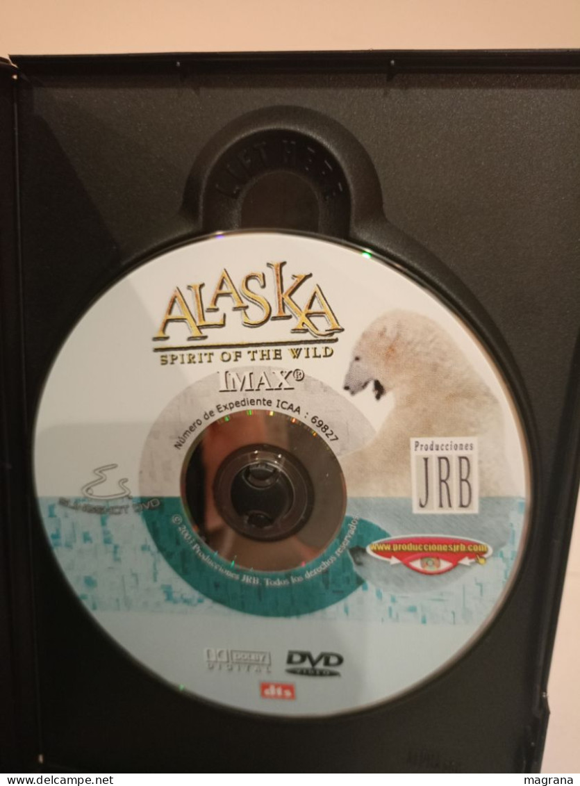 Película DVD. Alaska. Espiritu Salvaje. Originalmente Estrenado En Cines IMAX. 1999. - Dokumentarfilme