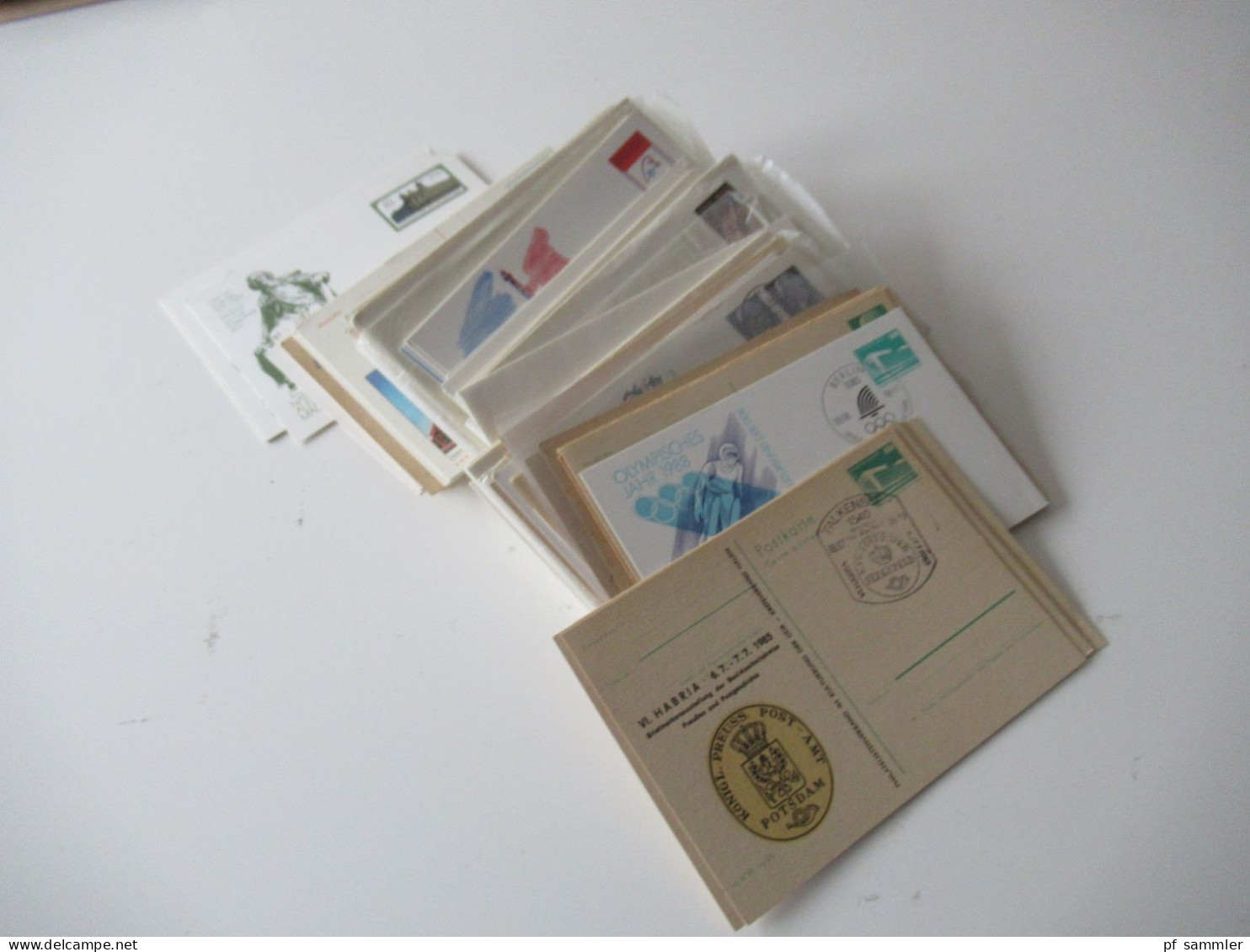 DDR Belegeposten / Ganzsachen / GA Umschläge überwiegend Ungebraucht / Etwas Gebraucht! Insgesamt über 100 Stk. - Postcards - Mint