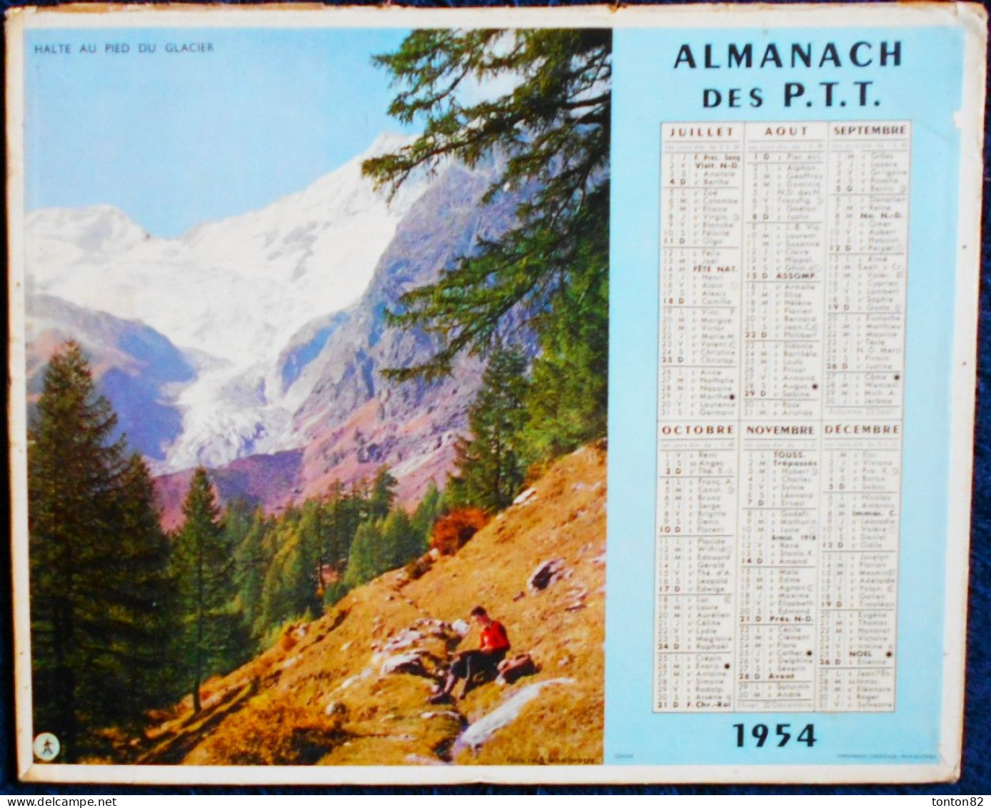 ALMANACH DES P.T.T. - 1955. - Grossformat : 1941-60