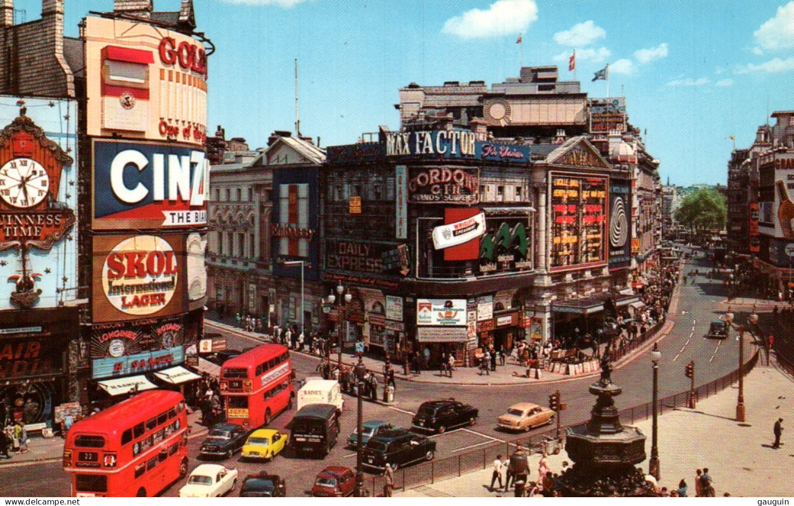 CPM - LONDON - Piccadilly Circus ... LOT 3 CP / Edition Photographic Greetings - Piccadilly Circus