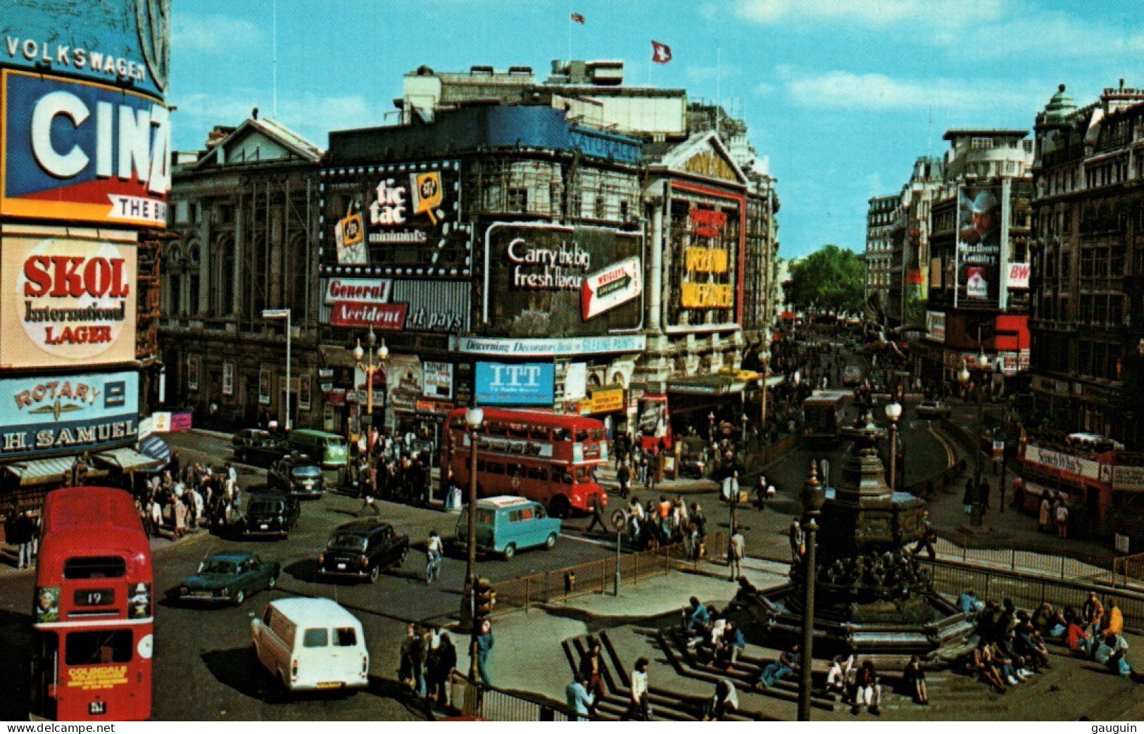CPM - LONDON - Piccadilly Circus ... LOT 3 CP / Edition Photographic Greetings - Piccadilly Circus
