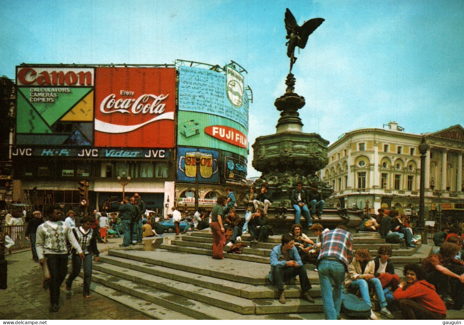 CPM - LONDON - Piccadilly Circus (Pub Coca-Cola) ... LOT 2 CP à Saisir - Piccadilly Circus