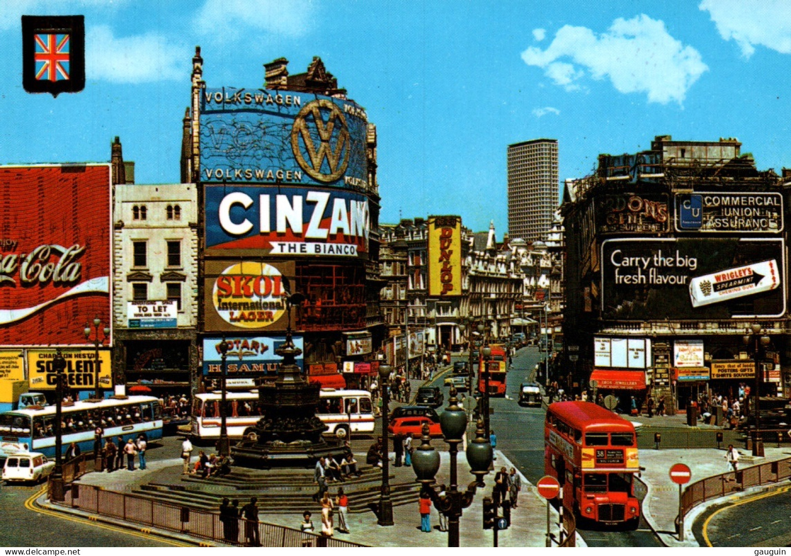 CPM - LONDON - Piccadilly Circus (Pub Coca-Cola) ... LOT 2 CP à Saisir - Piccadilly Circus