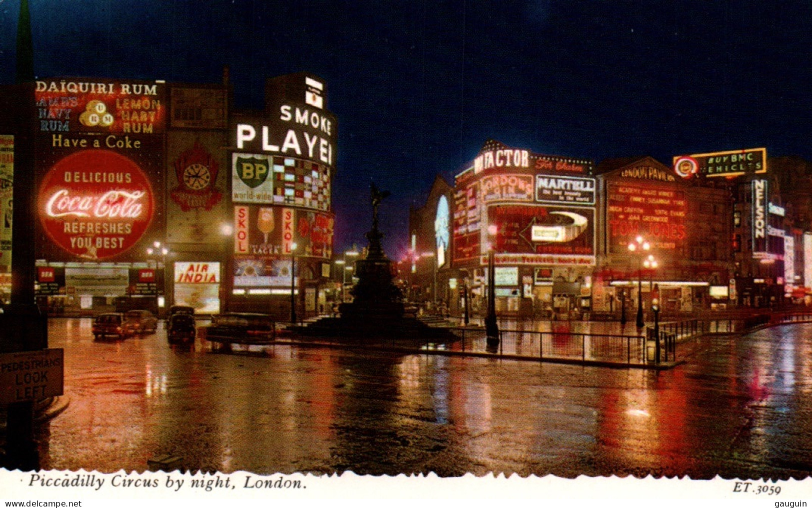 CPM - LONDON - Piccadilly Circus (Pub Coca-Cola) ... LOT 2 CP à Saisir - Piccadilly Circus