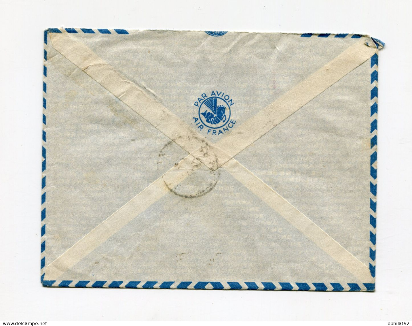 !!! CAMEROUN, LETTRE PAR AVION D'ESEKA POUR JEGUN DE 1940 AVEC CACHET DE CENSURE - Covers & Documents