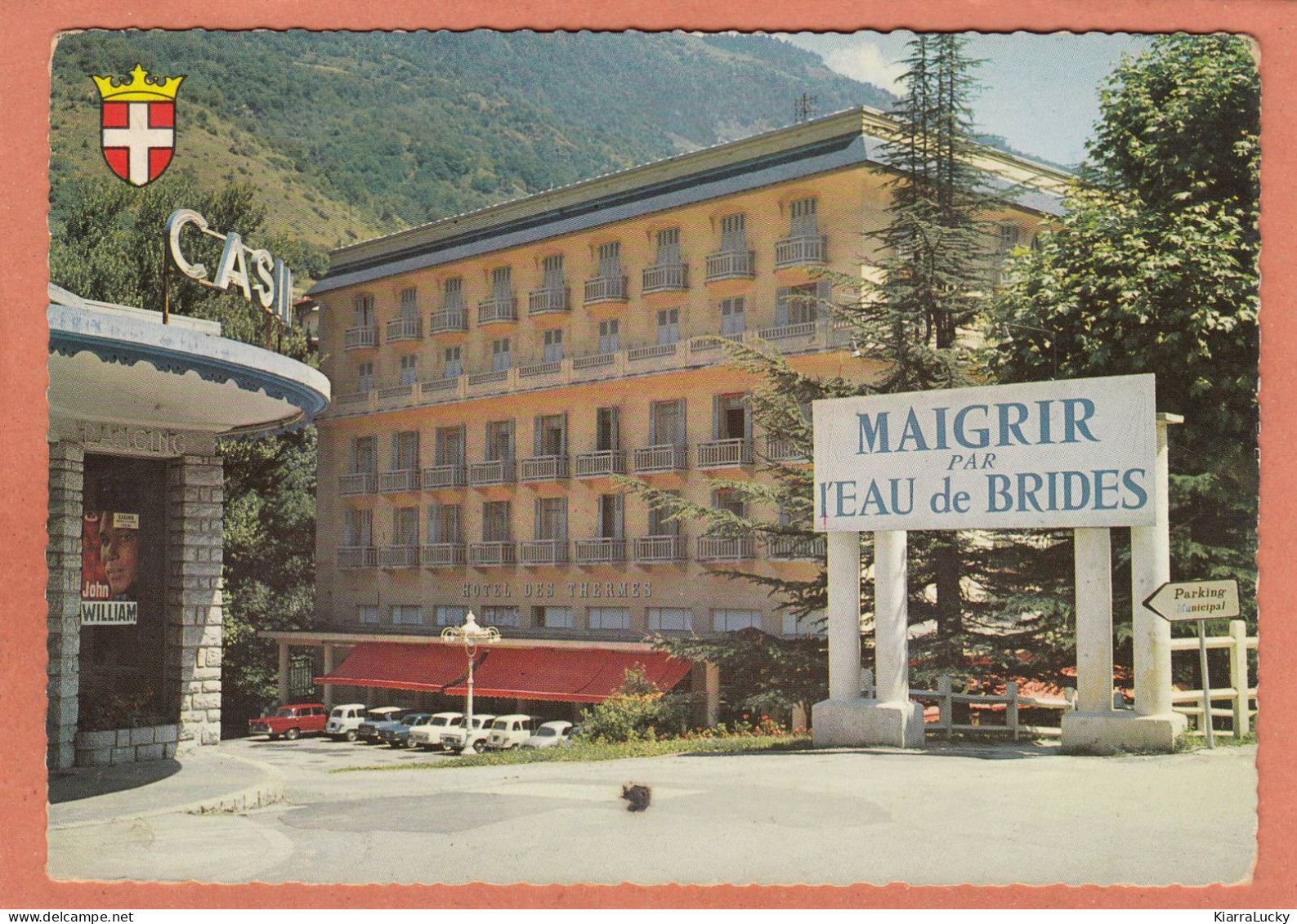 BRIDES LES BAINS - SAVOIE - CASINO ET HOTELS DES THERMES - ECRITE - Casinos