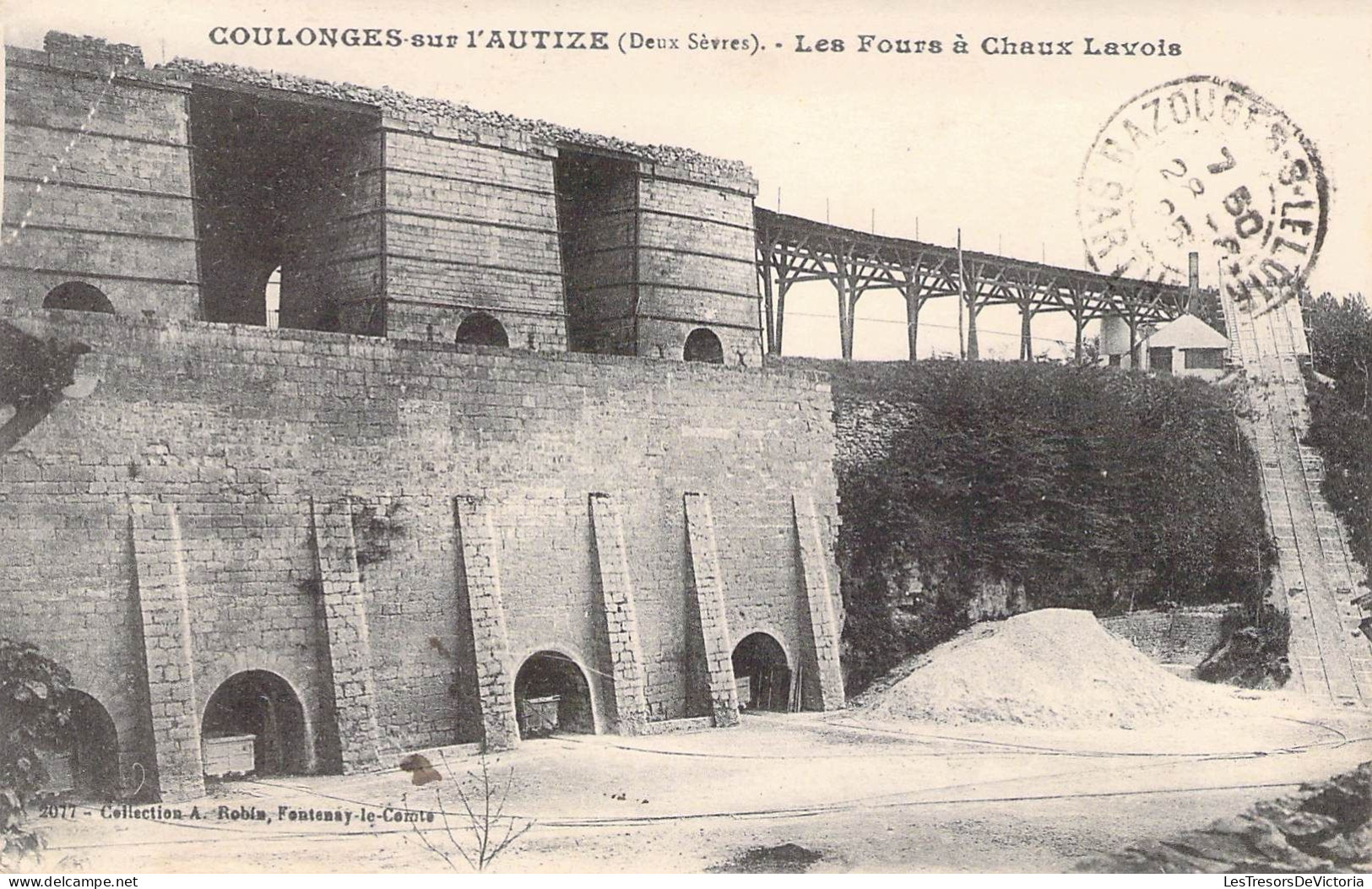 France - Coulonges Sur L'autize - Les Fours à Chaux Lavois  -   Carte Postale Ancienne - Coulonges-sur-l'Autize