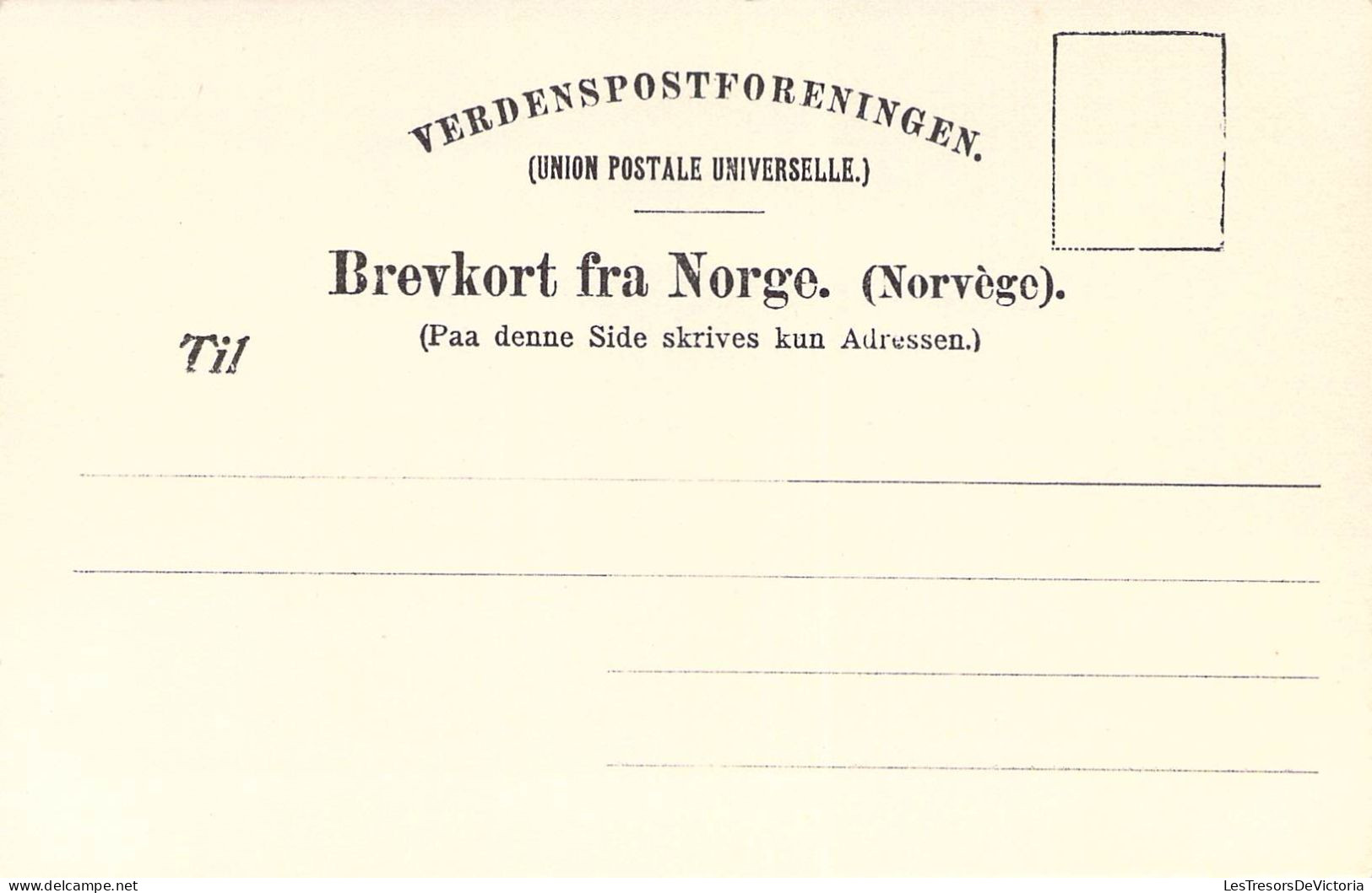 Norvège - Aalesund För Branden - Mer - Montagne -  Carte Postale Ancienne - Norway