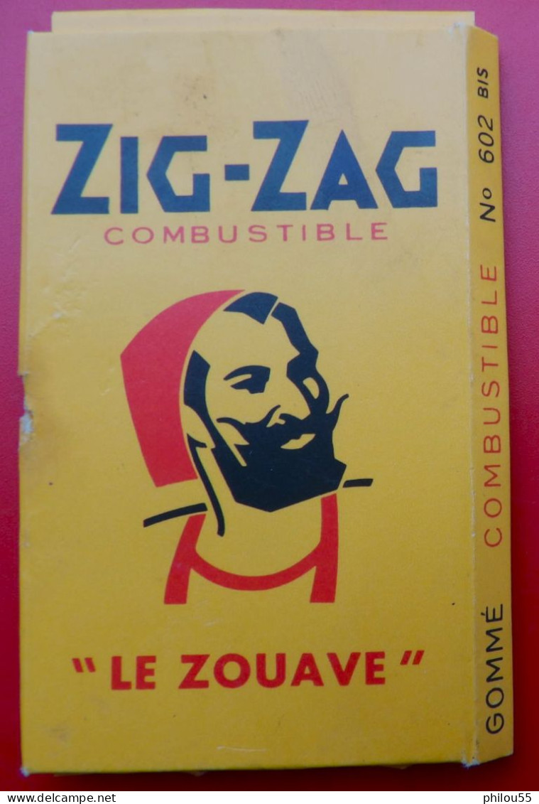 COLLECTION  Carnet De Feuilles A Cigarettes ZIG ZAG LE ZOUAVE - Otros & Sin Clasificación