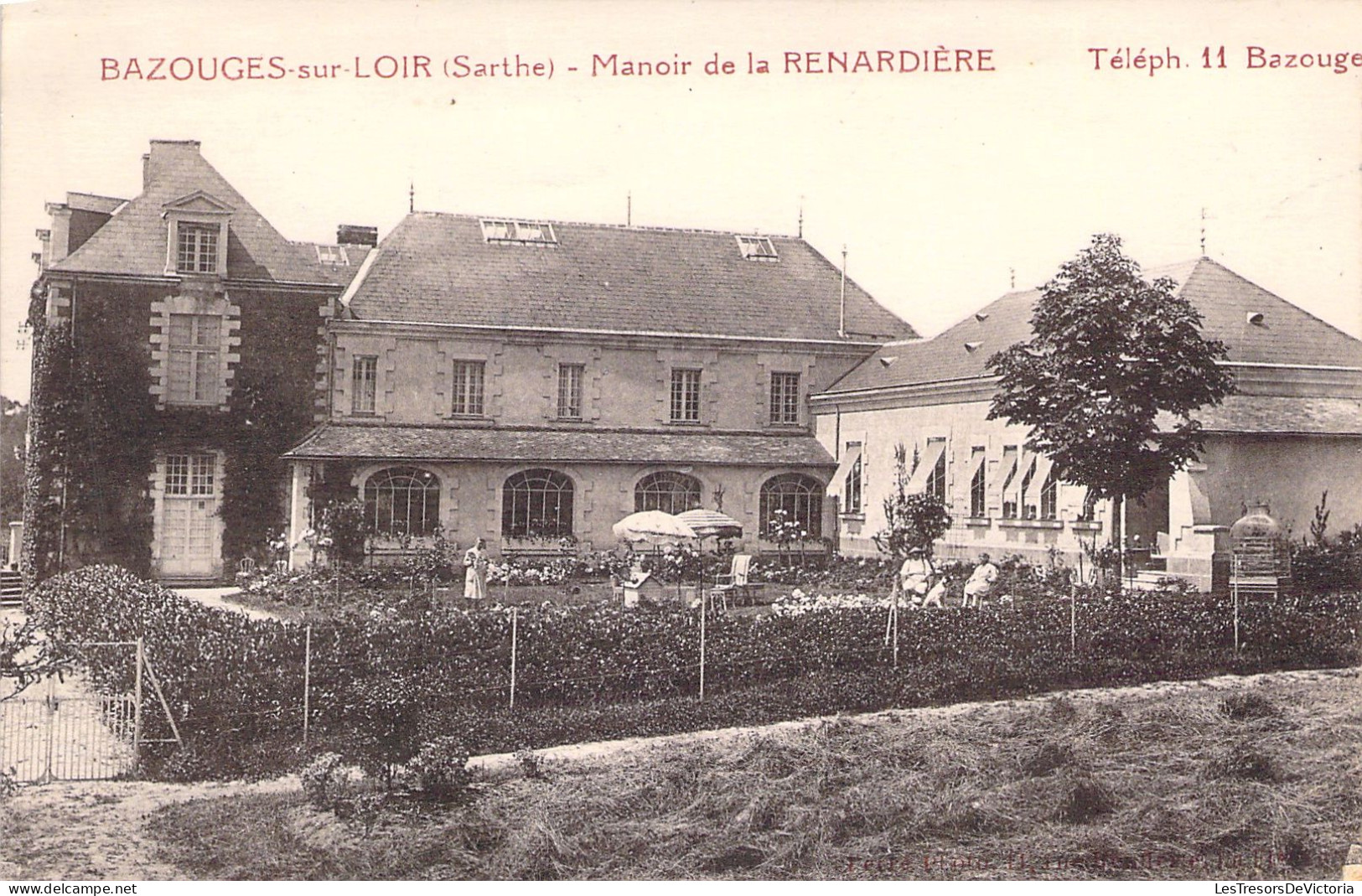 FRANCE - Bazouges Sur Loir - Manoir De La Renardiere - Carte Postale Ancienne - Other & Unclassified