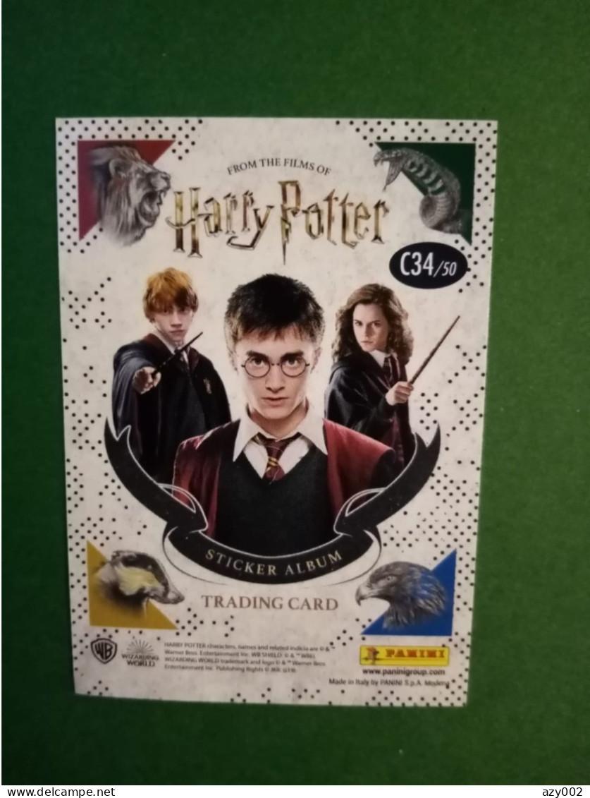 Harry Potter - La Magie Des Films - 2019  Carte  Panini 34/50 - Harry Potter