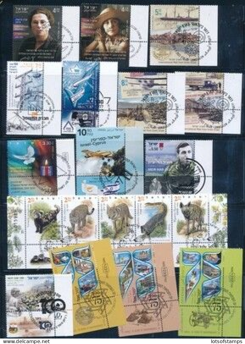 ISRAEL 2023 SET WITH S/SHEET MNH WITH 1st DAY POST MARK - SEE 6 SCANS + BONUS POSTAL SERVICE BULITEENS - Nuovi