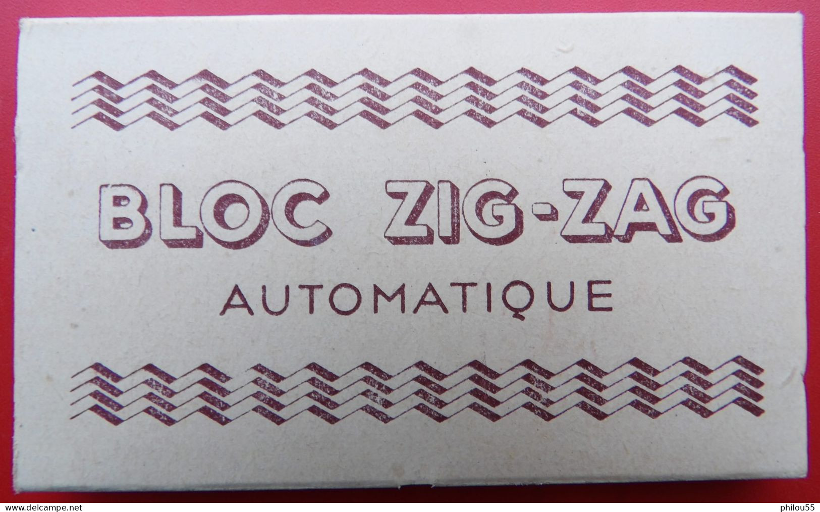 COLLECTION  Carnet De Feuilles A Cigarettes ZIG ZAG LE ZOUAVE - Autres & Non Classés