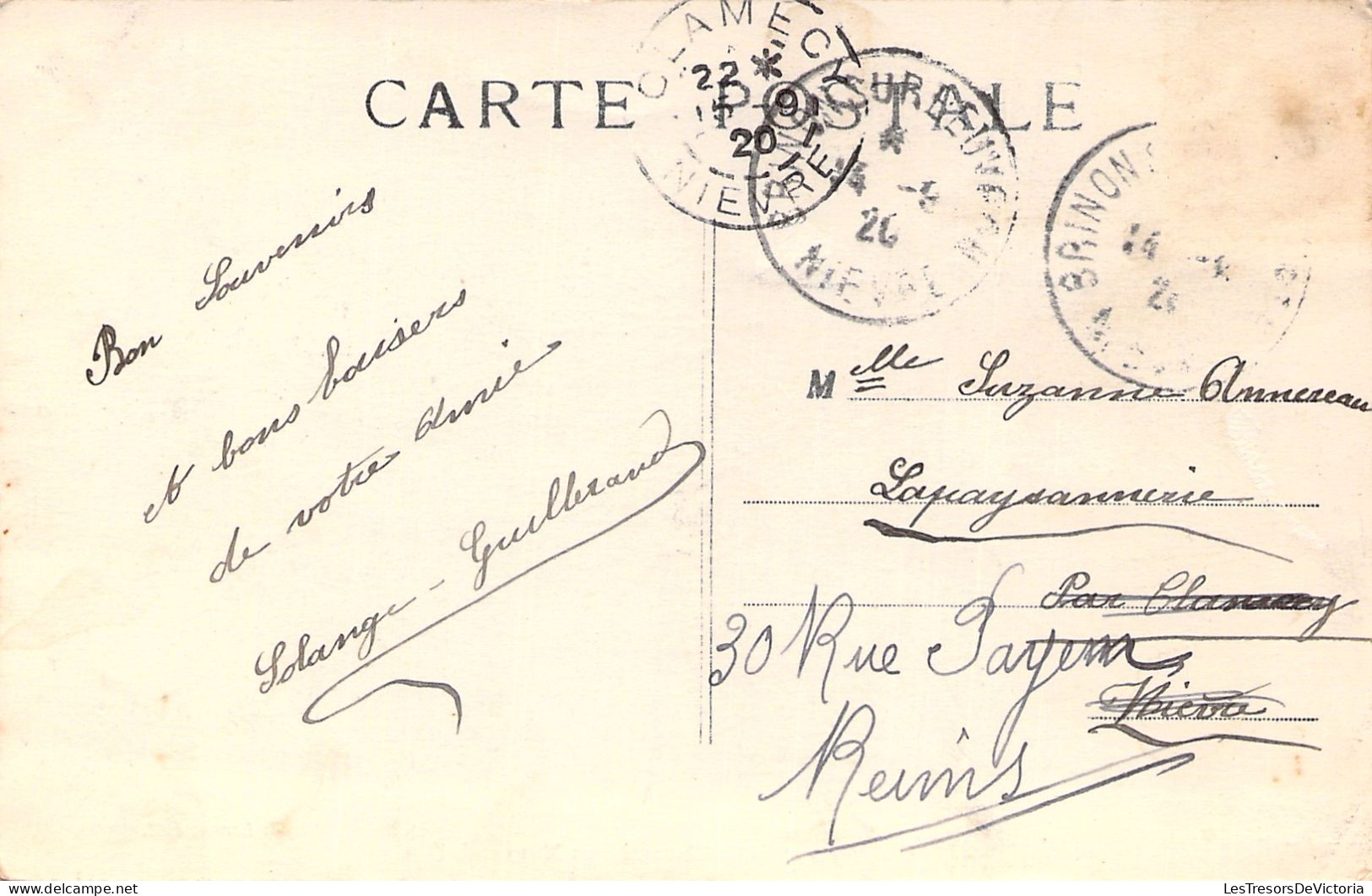 FRANCE - En Morvan - Chaumieres Morvandelles - Carte Postale Ancienne - Sonstige & Ohne Zuordnung