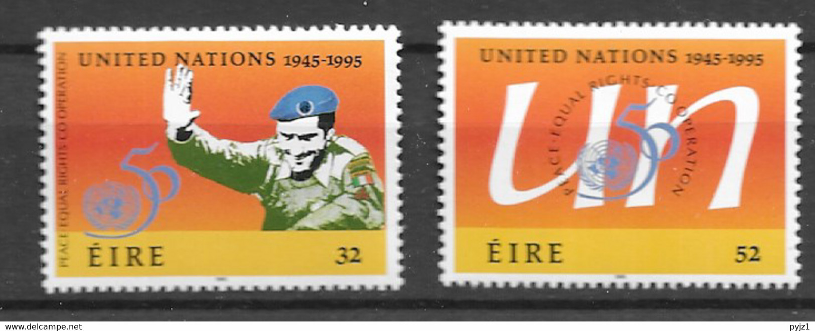 1995 MNH Ireland, Michel 920-21 Postfris** - Neufs