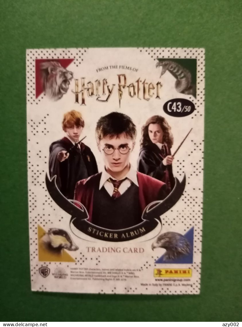 Harry Potter - La Magie Des Films - 2019  Carte  Panini 43/50 - Harry Potter