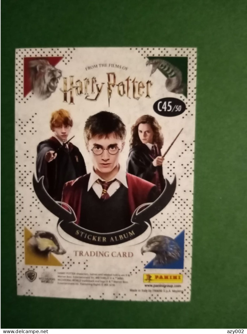 Harry Potter - La Magie Des Films - 2019  Carte  Panini 45/50 - Harry Potter