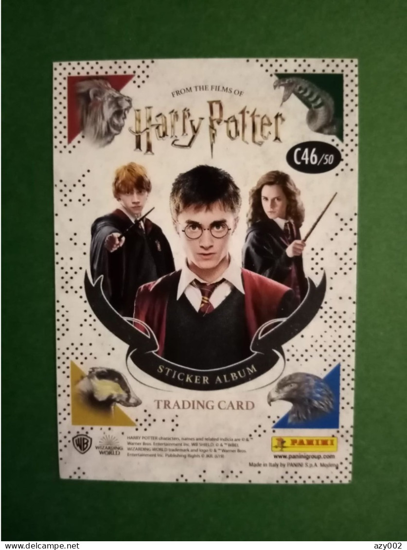 Harry Potter - La Magie Des Films - 2019  Carte  Panini 46/50 - Harry Potter