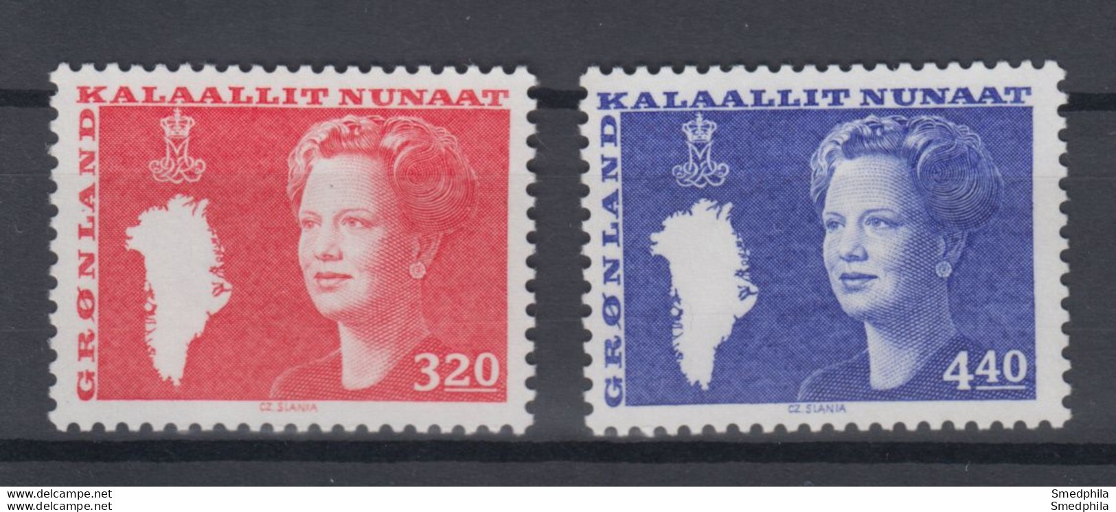 Greenland 1989 - Michel 189-190 MNH ** - Nuevos